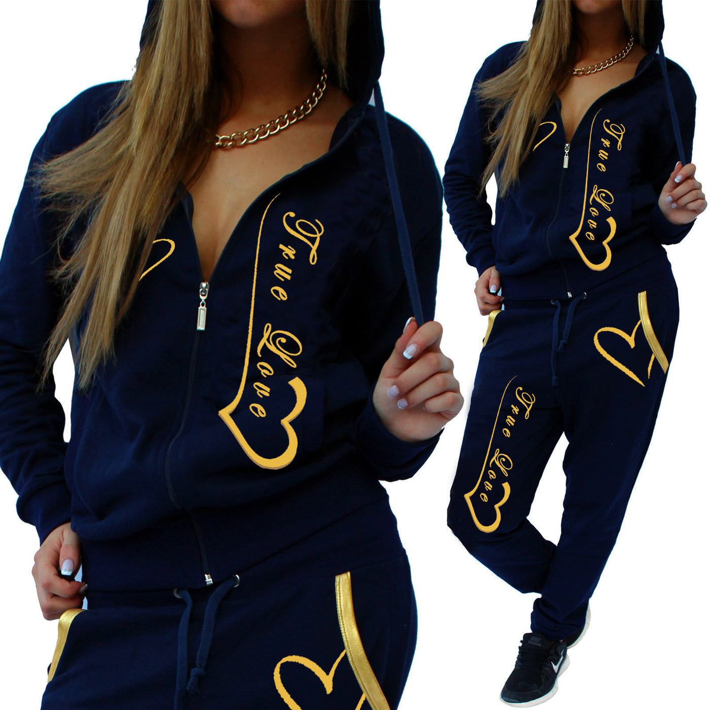 ZOGAA Two Piece Tracksuit Outfit