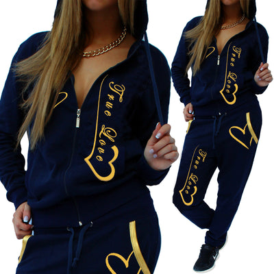 ZOGAA Two Piece Tracksuit Outfit
